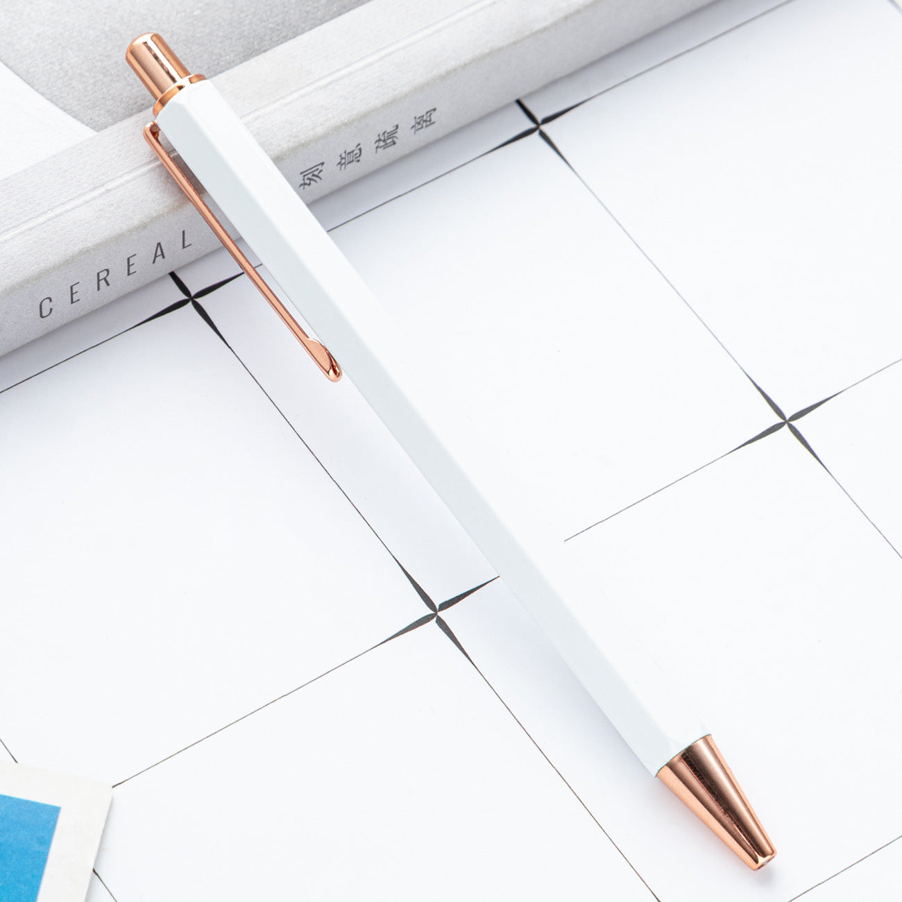 Wholesale Hexagonal Push Metal Ballpoint Pen